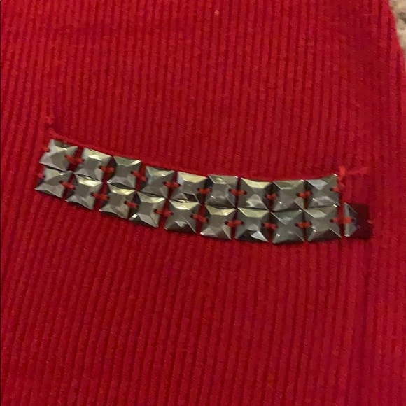 INC Sweater Size Medium in Red. - Picture 5 of 6
